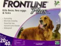 Frontline Plus (殺死成年跳蚤、蜱、跳蚤卵和幼蟲)(20-40公斤的狗狗)