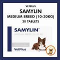 VetPlus - Samylin Tablet (Liver Supplement for Medium Dogs 10-30kg) 30 Tablets